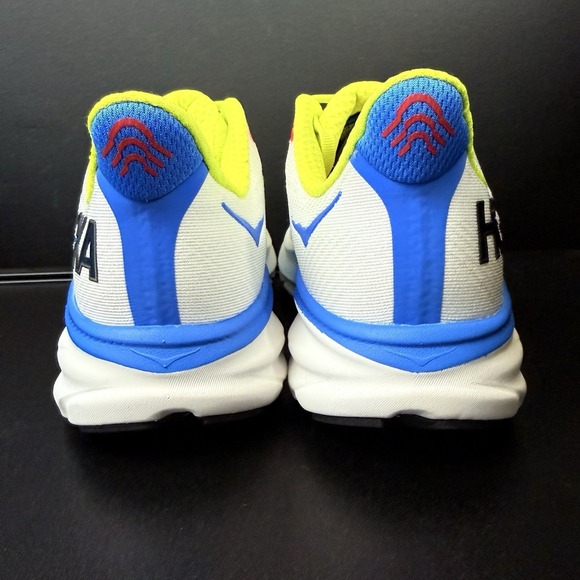 Hoka One One Clifton 9 Mens Size 7.5D White Running Shoes 1127895-BVR Athleisure - Picture 10 of 14